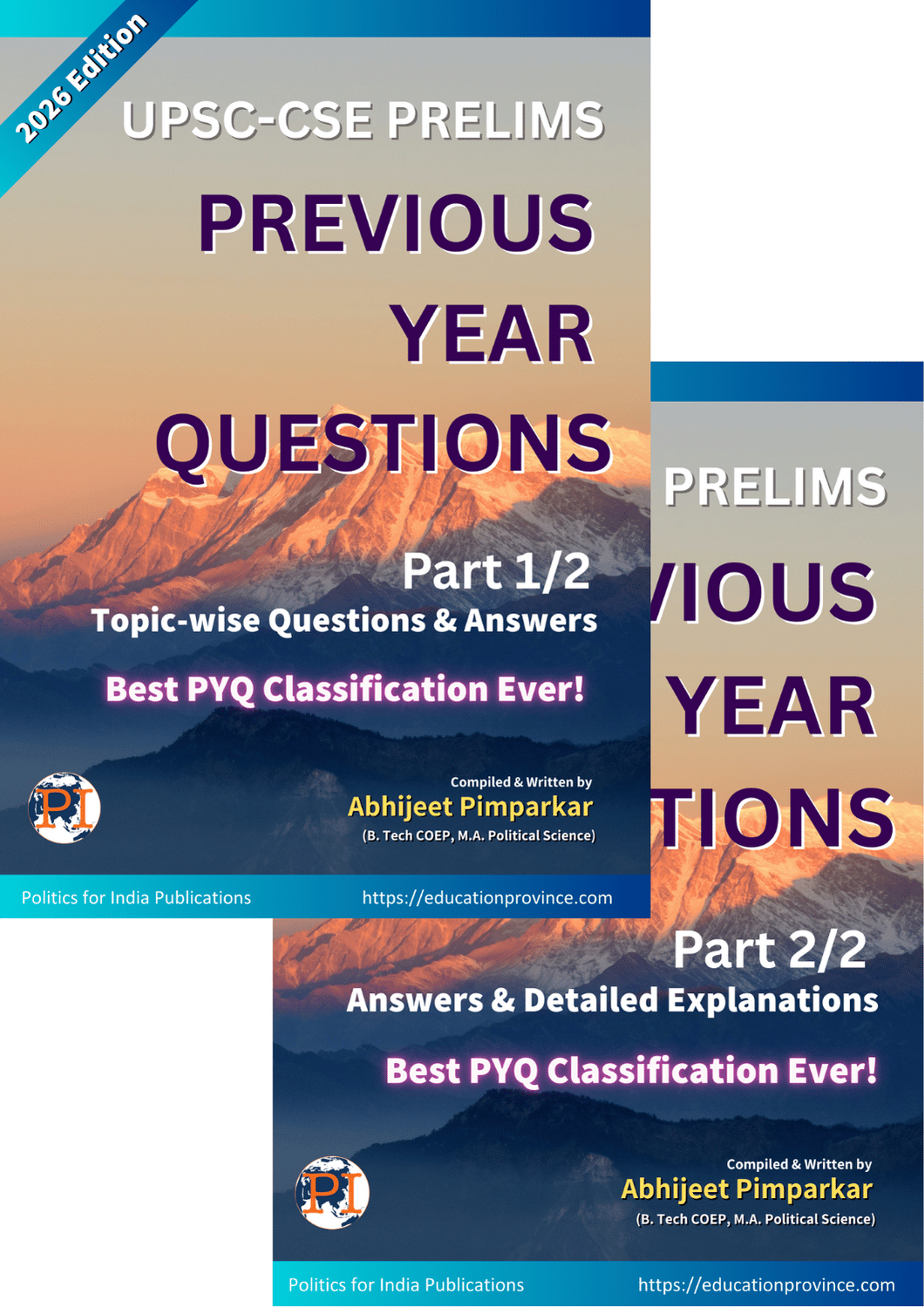 UPSC Prelims Topic Wise PYQ Book